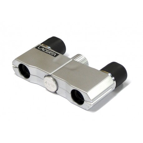 Micro binocular Lacerta 4x10 argintiu Micro binocular Lacerta 4x10 argintiu