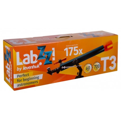 Telescop pentru copii Levenhuk 60/700 LabZZ T3 pe montura AZ