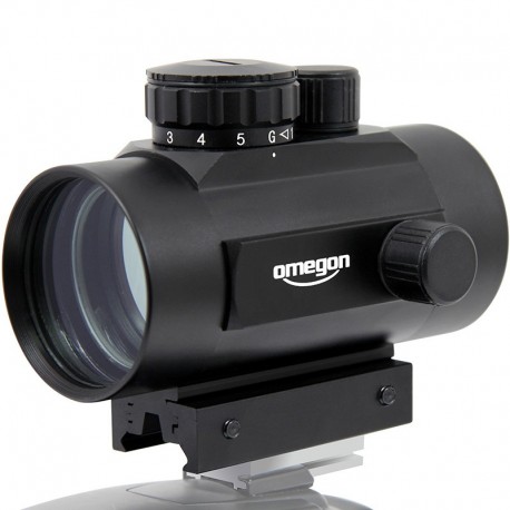 Cautator cu punct rosu Omegon pentru camere DSLR