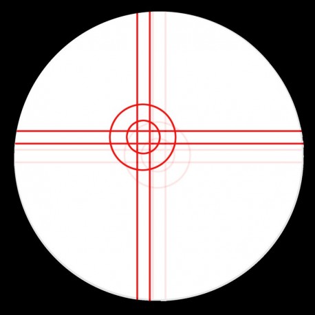 Ocular cu reticul iluminat Omegon Plossl 9mm
