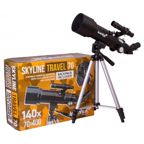 Telescop Levenhuk Skyline Travel pe montura AZ, 70/400