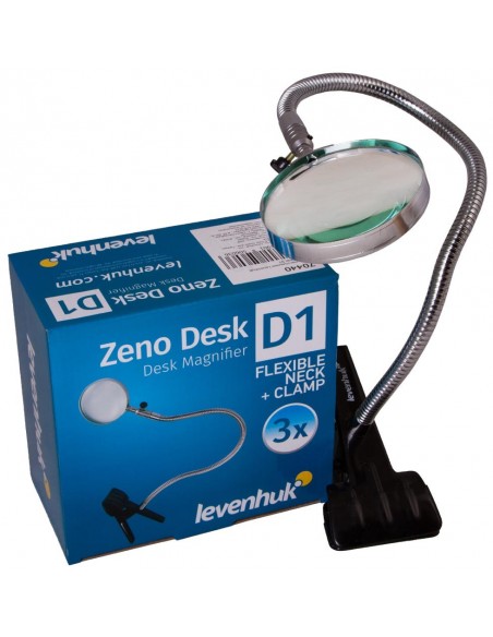 Lupa Levenhuk Zeno Desk D1 3x ,90 mm