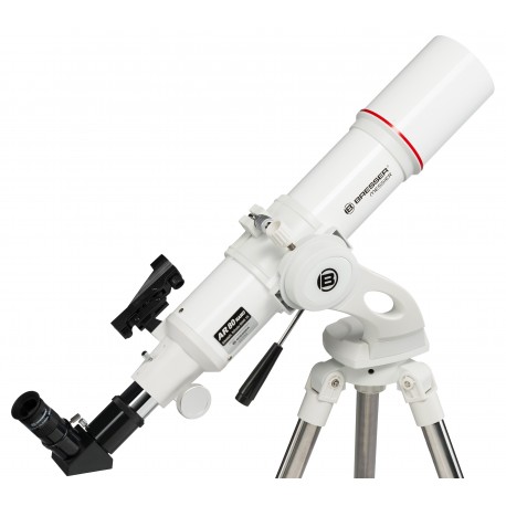 Telescop Bresser Messier AR-80/640 pe montura AZ NANO