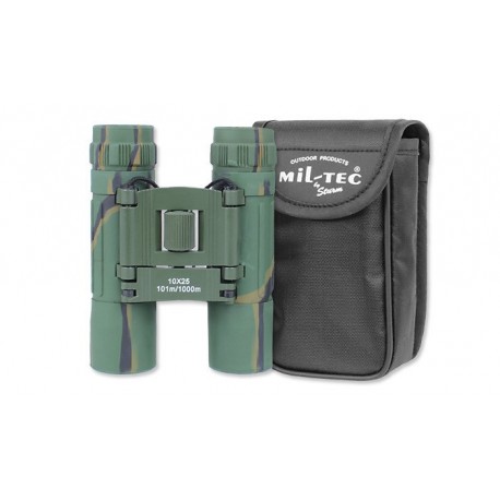 Binoclu Mil-Tec - Mini 10x25 - Camo