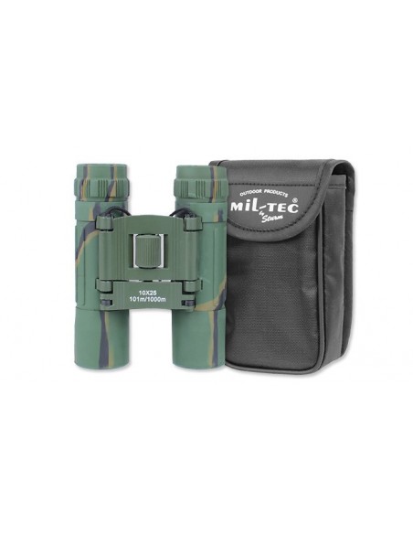 Binoclu Mil-Tec - Mini 10x25 - Camo