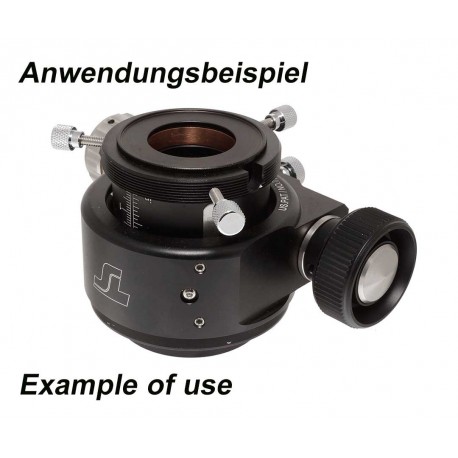 Adaptor de reductie de la 2" la 1,25'' cu filet T2, 1mm lungime