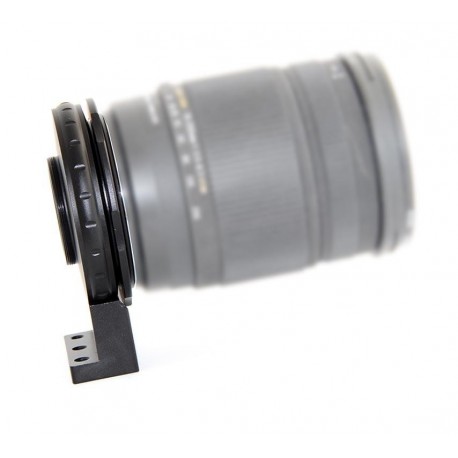 Adaptor TS pentru obiective Canon EOS la T2 pentru camere CCD si filet foto 1/4"