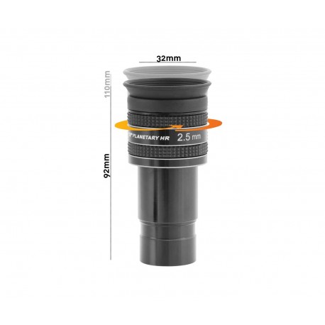 Ocular planete TS Optics HR 2,5mm 1,25"