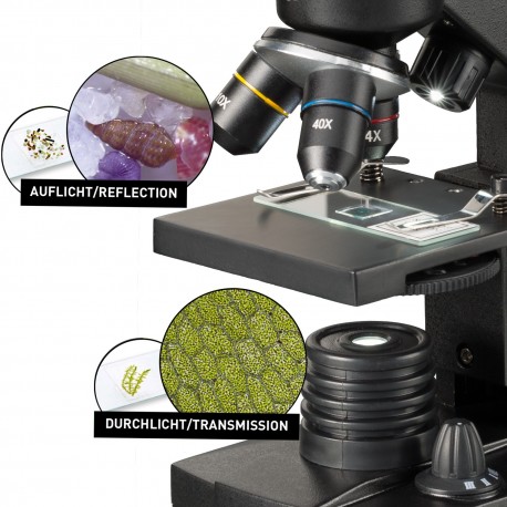 Microscop National Geographic 40x-1280x cu suport pentru smartphone