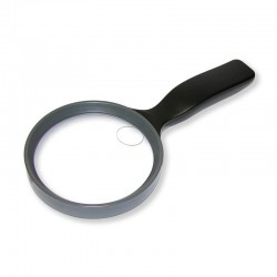 Lupă Carson 2x (110 mm) cu mâner şi spot 3.5x