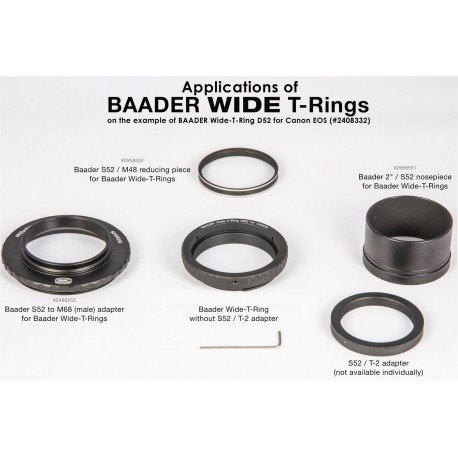 Inel Baader Wide T2 la Canon R
