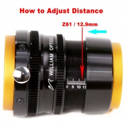 Corector de camp William Optics Flat61R pentru Z61 2