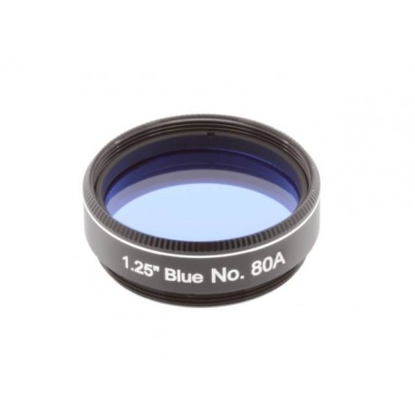 Filtru EXPLORE SCIENTIFIC albastru 1.25" No.80A