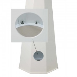 Stalp observator eur EMC P200, inaltime100 cm 2