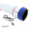 Incalzitor anti roua TS-Optics USB cu control pentru parasolare de 90-110 mm diametru