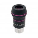 Ocular 3,2 mm TS-Optics 1.25" ED 60° flat field, long eye relief