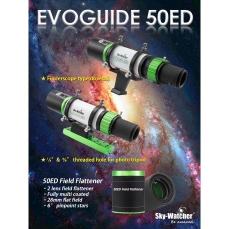 Căutător si lunetă de ghidaj SkyWatcher Evoguide ED 50/242