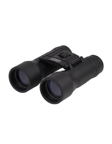 Binoclu Mil-Tec 10x42, negru, cu husa