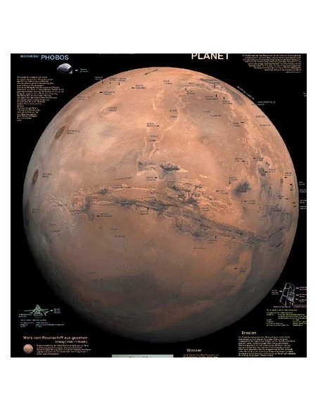Poster planeta Marte