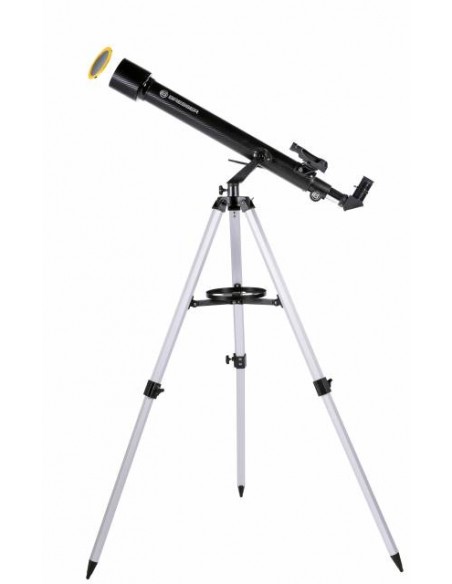Telescop BRESSER Arcturus 60/700 AZ  cu adaptor smartphone si filtru solar