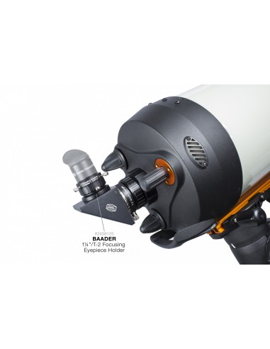 Adaptor pentru ocular Baader, 1,25”/T2 interior, cursă 5mm, cu trei șuruburi pentru centrarea precisă a ocularului