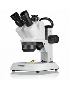 Microscop stereo trinocular BRESSER Analyth STR Trino 10x - 40x cu lumina incidenta si transmisa