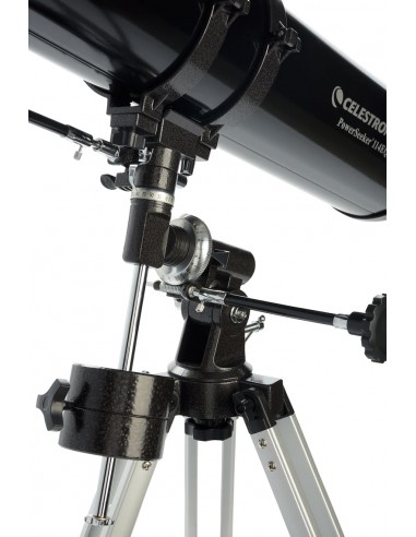 Telescop Celestron PowerSeeker 114/900 EQ-MD cu adaptor smartphone si filtru lunar