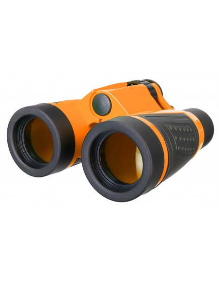 Set binoclu si Walkie Talkie Levenhuk LabZZ WTT10, orange