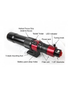 Set DayStar ST 60/930 SolarScout SS60-ds H-Alpha, OTA 2