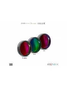 Set de filtre f/2 (3.5/4nm)  Baader 1.25 "- optimizat CMOS (H-alfa / O-III / S-II)