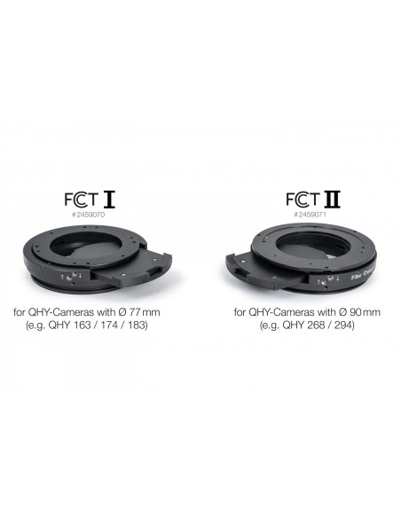 Suport filtre Baader FCCT II pentru RASA 8" – potrivit pentru camere QHY de Ø 90 mm (de ex. QHY 268 / 294)