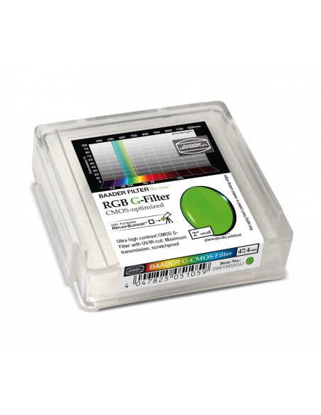 Filtru G Baader 2" (Ø 47,4 mm) nemontat - optimizat pentru FCCT/CMOS