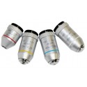 Obiectiv semiplan pentru microscop (4x, 160mm)