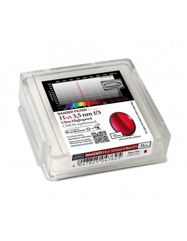Filtru H-alpha Highspeed f/3 (3,5nm) Baader 31mm nemontat – optimizat pentru CMOS