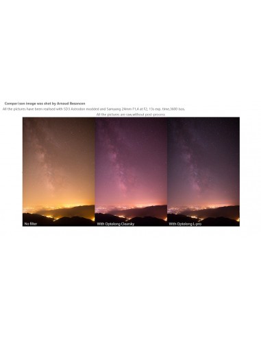 Filtru EXPLORE SCIENTIFIC OPTOLONG 2" L-Pro Deep-Sky de poluare luminoasa - dezactivat