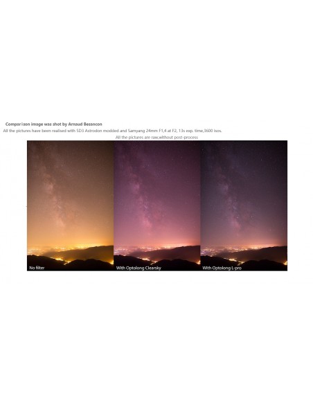 Filtru EXPLORE SCIENTIFIC OPTOLONG 2" L-Pro Deep-Sky de poluare luminoasa - dezactivat