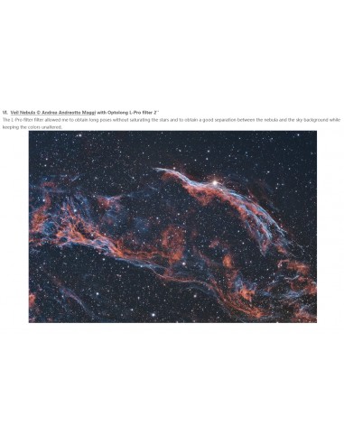Filtru EXPLORE SCIENTIFIC OPTOLONG 2" L-Pro Deep-Sky de poluare luminoasa - dezactivat