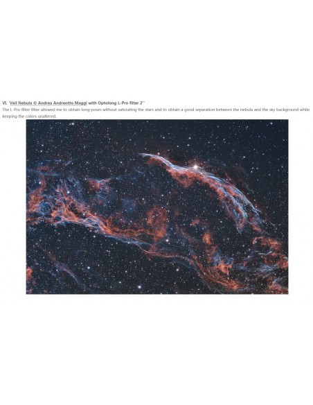 Filtru EXPLORE SCIENTIFIC OPTOLONG 2" L-Pro Deep-Sky de poluare luminoasa - dezactivat