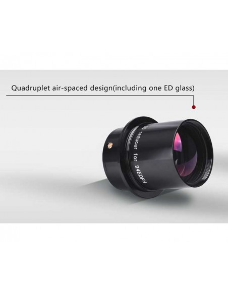 Telescop refractor TS Optics 94EDPH - Apo Flatfield cu 7 elemente cu diametru de 94/414, OTA