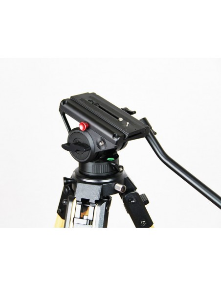 Set trepied din lemn si cap fluid IBIS