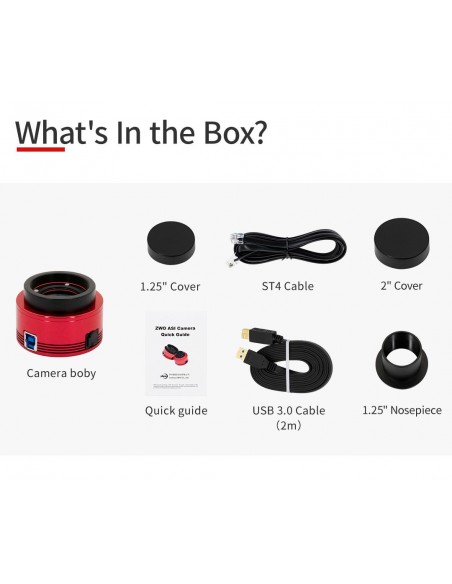Camera ZWO ASI 585 MC Color USB3.0  Senzor D 12.84 mm 2.9 µm