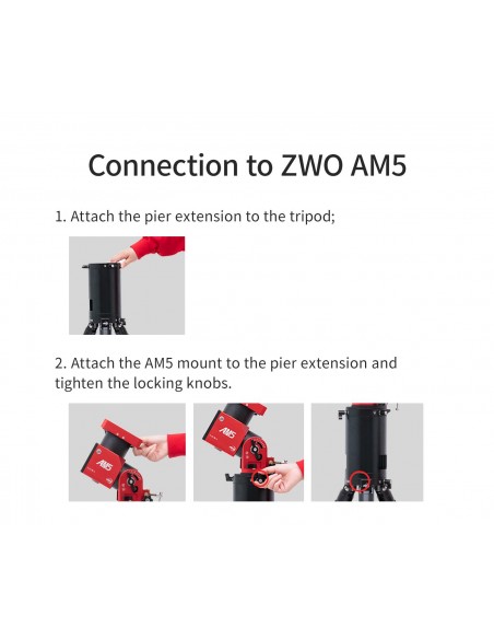 Extensie trepied ZWO pentru montura AM5