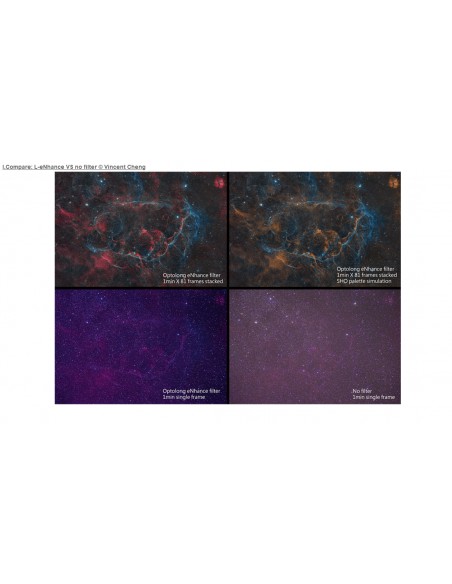 Filtru poluare luminoasa EXPLORE SCIENTIFIC OPTOLONG 1,25'' L-eNhance Deep-Sky