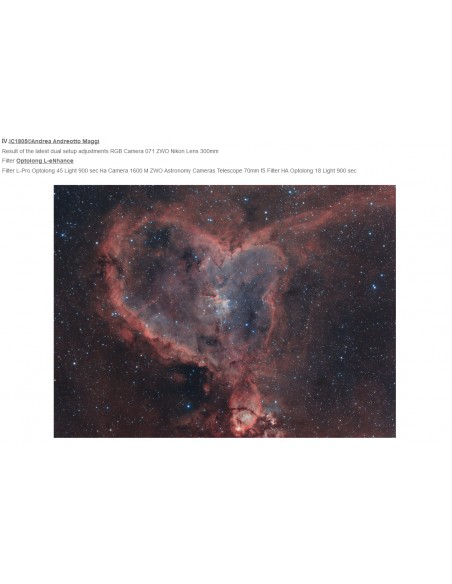 Filtru poluare luminoasa EXPLORE SCIENTIFIC OPTOLONG 1,25'' L-eNhance Deep-Sky