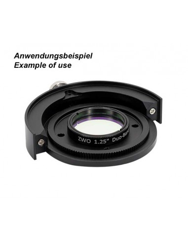 Adaptor ZWO de la filet de filtru de 2 inchi la filet de filtru de 1,25 inch
