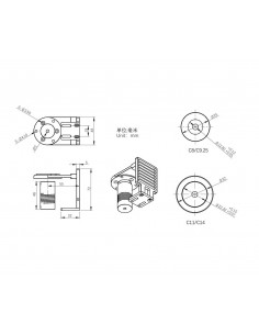 Suport motor de focalizare ZWO EAF pentru Celestron C8 si C9.25 2
