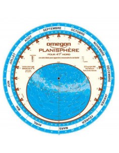 Harta cerului Planisfera Omegon 47°