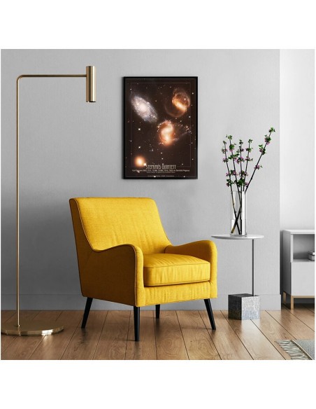 Poster Astromedia Stephans Quintett