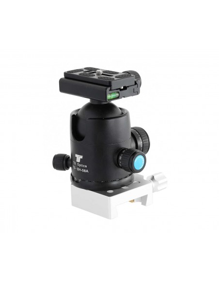 Adaptor pentru camera TS-Optics cu cap sferic pentru sina Vixen