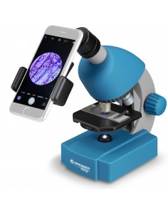 Microscop pentru copii BRESSER JUNIOR 40x-640x albastru 2